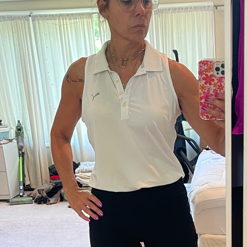 Puma racerback golf shirt - Picture 3 of 9